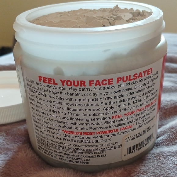 Indian Healing Clay Mask - Red - Picture 3 of 4